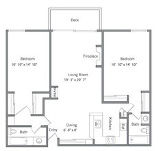 The Bay F202 floor plan